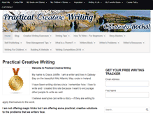 Tablet Screenshot of practicalcreativewriting.com